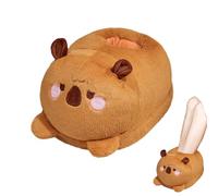 Chauffe-pieds électrique - Chaussons chauffants en peluche sans fil, coussin chauffant pour pieds grillés | Intérieur portable pour salon, bureau, voiture, vacances,