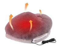 Chauffe-pieds électrique, chaussons thermiques design coussin, durable sûr chauffe-pieds USB sous le bureau, pour adultes, hiver, froid, maison, travail, bureau, voyage, sommeil de vacances sous