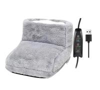Chauffe-pieds électrique | Coussinets chauffants réglables | Bottes chauffantes douces pour les pieds | Solution de chauffage rapide, chauffe-pieds confortables pour temps froid, bottes chauffantes