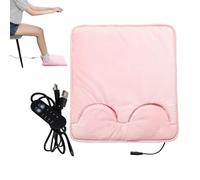 Chauffe-pieds électrique | Couverture thermique hiver rapide chauffage semelles | Température réglable USB pour jambes abdominales crampes | Adultes Bureau climat froid salon