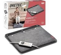 Chauffe Pieds Électrique Imetec Intellisense - Tissu Doux Sherpa, 5 Températures, Arrêt Automatique