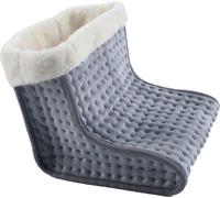 Chauffe-pieds électrique Respirant avec technologie de chauffage rapide Temporisé Température constante pour rester au chaud, Gris
