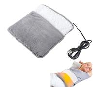 Chauffe-pieds électrique - Roulement alimenté par USB, tapis chauffant lavable et amovible, dispositif de chauffage d'hiver pour la saison froide, doux chauffé | pour