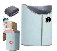 Chauffe-pieds électrique sous le bureau avec paroi chauffante à 360 degrés | Plaque chauffante économe en énergie pour les jambes et les pieds, source de chaleur compacte pour le bureau, la maison, le