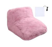 Chauffe-Pieds Électrique Tapis Chauffant Rapide, Haut Montant Lavable,