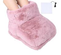 Chauffe-Pieds Électrique Tapis Chauffant Rapide, Haut Montant Lavable,