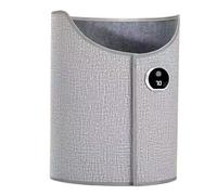 Chauffe-pieds Et Jambes Pliable Sous Le Bureau, Radiateur D'appoint Portatif Enveloppant, Radiateur D'appoint Personnel Avec Couverture Et Arrêt Automatique For Tous Les Âges, Famille(Gray)