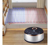 Chauffe-pieds portable avec télécommande, chauffage à température constante pour utilisation sous le bureau, le lit et le tatami