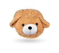 Chauffe-pieds sans électricité (chien) - Taille unique - Chauffe-pieds en peluche - Pieds chauds - Chancelière moelleuse et douillette - Coussin chauffant