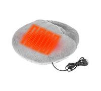 Chauffe-Pieds Sous Bureau - Chauffage Électrique Épais et Doux en Peluche,Pour Hommes,Pour Lit Bureau Froid Voiture Camion Pièce Dortoir Appartement Vacances Fête
