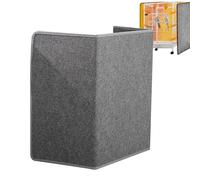 Chauffe-Pieds Sous Bureau | Panneau Chauffant Pour Pieds,Forme U Enveloppante Ajustable 5 Reglages Electrique Chauffe-Jambes De Bureau - pour Maison, Appartement, Chambre, Étudiant, Femmes, Ho