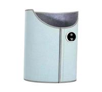 Chauffe-Pieds Sous Le Bureau, Chauffe Jambes Chauffe Jambes Pliable à 6 Niveaux de Température Réglable, Chauffe-Jambes et Pieds Verticaux, Chauffant à 360 Degrés, pour Maison, Dortoir, Hôtels, Bleu