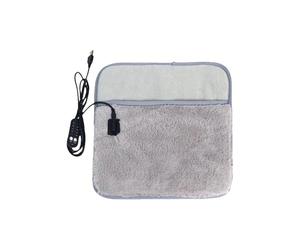 Chauffe-Pieds USB - Lavable Pour L'Hiver Froid | Coussin Chauffant Avec Prise USB Pour Les Pieds,Pour Lit Canapé Sofa Dortoir Sous Le Bureau Nuit Mère Grand-Mère Adolescents Personnes Âgées