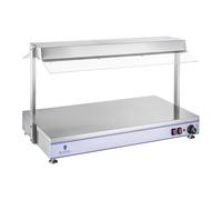 Chauffe-plat avec lampes halogènes - 1550 W - Acier inoxydable | Royal Catering