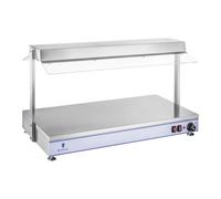 Chauffe-plat avec lampes halogènes - 2000 W - Acier inoxydable | Royal Catering