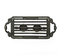 Chauffe-Plat Chauffe-Plat pour théière en Fonte Sungmor Heavy Duty en Fonte | Poêle décoratif Chauffe-Plateaux pour Villa-Balcon Balcon-Rectangle