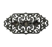 Chauffe-Plat Chauffe-Plat pour théière en Fonte Sungmor Heavy Duty en Fonte | Poêle décoratif Chauffe-Plat pour Villa-Cour, Forme de Fleur et de Balcon