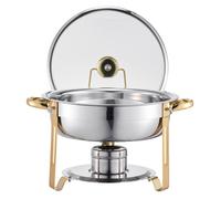 Chauffe-Plat - DUOKU - HZ-831B - 4 Pièces - Acier Inoxydable - 4,6 L