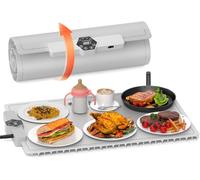 Chauffe Plat Électrique Gris pour Assiettes Vendos85