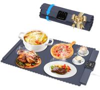 Chauffe Plat Électrique pour Assiettes - Bleu Vendos85