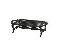 Chauffe plat en fonte - CHEMIN DE CAMPAGNE - L 33,5 x l 15 x 8 cm - Marron