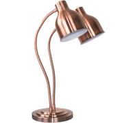 Chauffe-plats buffet suspendu en métal à angle réglable(Bronze)