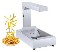 Chauffe-Plats Commercial for Frites, 1000W, avec Lampe chauffante électrique en Acier Inoxydable, for Buffet et Restaurant