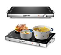 Chauffe-plats Électrique avec Contrôle de la Température 64 x 36 cm