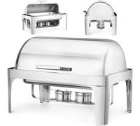 Chauffe-plats en acier RollTop GN1/1 65 mm pour pâtes - Hendi 470305