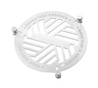 Chauffe-plats pour casseroles, plateau rond acier inoxydable pour aliments | vapeur, pour vacances, camping, cuisson, randonnée, préparation des aliments plein air et grille