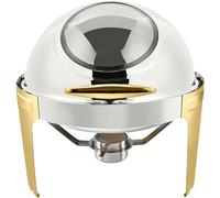 Chauffe-Plats pour Événements Traiteur : Ensemble Buffet De Marmites Chaudes en Acier Inoxydable, Ensemble De Tampons Rectangulaires pour Traiteur, Marmite Chau of(Color:A)