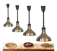 Chauffe-Plats Pour Fêtes, Lampes Chauffantes Pour Buffets, Lampes De Service Pour Cuisines, Ampoules Chauffantes Pour La Restauration, Fournitures Et Équipements De Restaurant, Lot De 4 Décorations