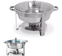 Chauffe-plats rond en acier pour pâtes, diamètre 345 mm, 3,5 l - Hendi 470619