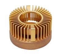 Chauffe-plats - Support pour théière |Chauffe De Luxe | Bougeoir Tea Light En Or Champagne - Chauffe-manteau, Base En Bois Massif De Noyer, Chauffe-Eau Pour La Décoration De La Maison Pour Salon