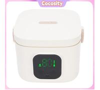 Chauffe-repas électrique portable 25W sans fil - 500 ml acier inox 304 - Pour repas des enfants (batterie)