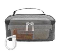 Chauffe-repas électrique USB pour adultes avec 3 niveaux de température, construction en aluminium avec design léger et portable pour voiture, travail, pique-nique, voyage, camping