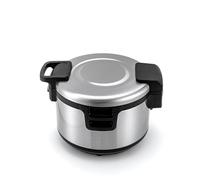 Chauffe-riz 19 l avec pot intérieur non collant, idéal pour la restauration - Fonction maintien au chaud, double réglage de la température (68 ℃/72 ℃), puissance 100 W, convient pour les bars à sushi