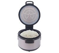 Chauffe-riz 19 l - Isolation efficace - Cuillère intégrée - Pot antiadhésif - Double régulation température - Économe énergie - Maintient chaud - 100 W 220 V