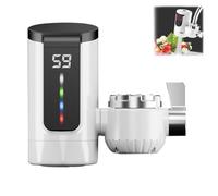 Chauffe-Robinet Instantané, Affichage Numérique, Chauffage Rapide, Conception sans Installation De 3000 W, Matériau Abs en Cuivre De Qualité H59a, Application Portable Multi-scènes