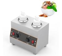Chauffe-sauce avec contrôle mécanique de la température, 2 méthodes de chauffage, capacité de 650 à 2600 ml pour garder les sauces au chaud