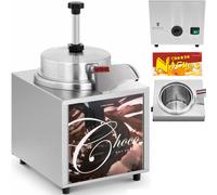 Chauffe-sauce chocolat électrique avec distributeur, 4,5 l, 500 W
