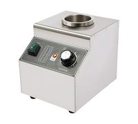 Chauffe-sauce électrique 100 W, 220 V, en acier inoxydable, température contrôlée de 30 à 85 °C, distributeur de sauce de 650 ml, chauffe-sauce, chauffe-sauce pour restaurants, cafés, boulangeries