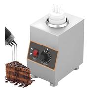 Chauffe-sauce électrique à 1 grille, machine à fondre le chocolat et le fromage, température réglable 30-85 °C, chauffe-sauce pour restaurants, stations de collation et magasins de cupcakes