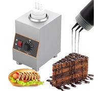 Chauffe-sauce électrique avec bouteilles de sauce - Chauffe-sauce commerciale pour sauce au fromage chaud - Pour chocolat chaud, caramel, conservation de la confiture, 86-185 ℉ of(Size:1 Flasche)