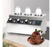 Chauffe-sauce électrique avec température réglable et bouteilles incluses pour la maison et le restaurant