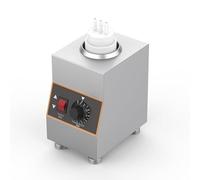 Chauffe-sauce électrique commercial avec bouteille compressible de 650 ml, distributeur de sauce au fromage électrique commercial, contrôle de la température, pour réchauffer le chocolat, le beurre et
