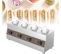 Chauffe-sauce électrique, distributeur de fromage, machine à fondre le chocolat avec contrôle de température de 30 à 85 °C, capacité de 650 ml pour un usage commercial
