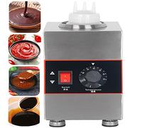 Chauffe-Sauce Électrique Pour Aliments, Chauffe-Chocolat Commercial, Plage De Température : 30-85°, Isolation + Fonction De Chauffage, Pour Ketchup/Sauce Au Poivre, Avec Bouteilles De Sauce,1Bottles