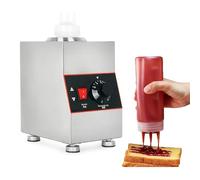 Chauffe-sauces professionnel, chauffe-sauces de comptoir avec température réglable, distributeur de fondant pour fromage chaud, machine de conservation de la chaleur pour confitures(1)