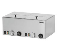 Chauffe Saucisses 2 Cuves GN1/1 Barscher Multicolore G